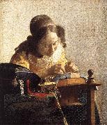 The Lacemaker er VERMEER VAN DELFT, Jan